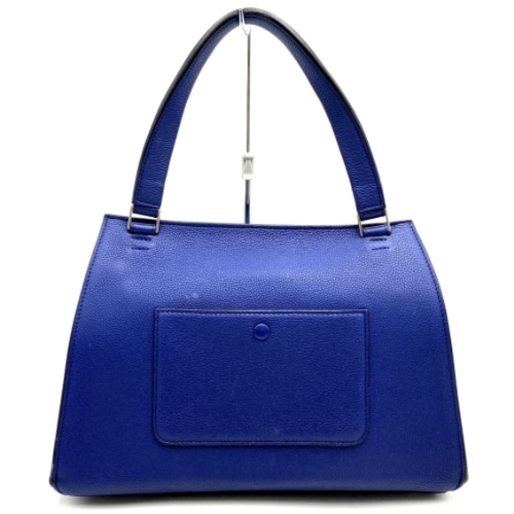 Celine Edge Blue Leather Bag Tote Small Handbag - Picture 1 of 10